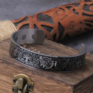 Irish Knot Celtics Viking Bangles Stainless Steel Jewelry Friendship | Love | Protection Amulet Cuff Bracelet 5