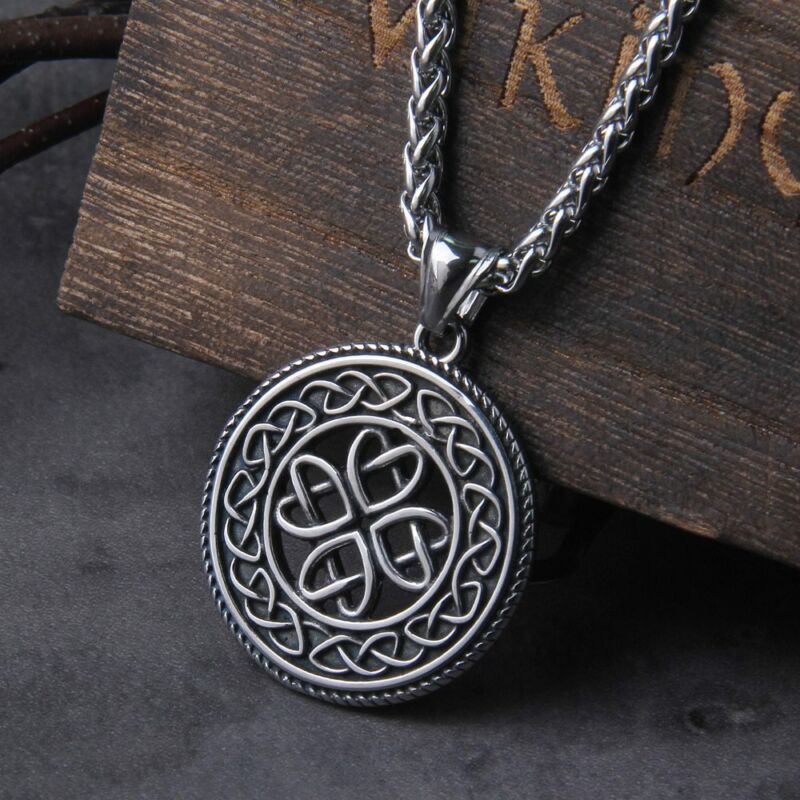 Never Fade Vintage Armenian Cross Pendant Necklace Talisman Solar Cross Celtics Druid Amulet Pendants Necklaces Jewelry 1