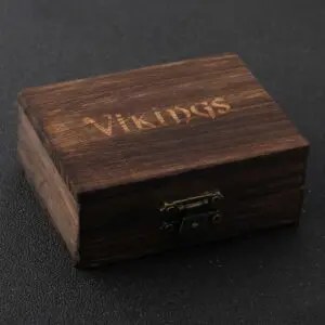 Never Fade Stainless Steel Viking Dragon with Viking Rune 6