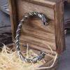 Nordic Viking Norse Dragon Bracelet Men Wristband Cuff Bracelets Stainless Steel 1