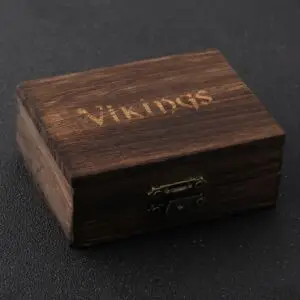 Nordic Viking Dragon Bracelet adjustable Men Wristband Cuff Bracelets with Viking Wooden Box 6