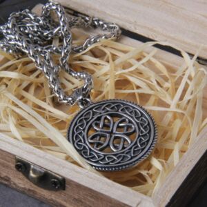 Never Fade Vintage Armenian Cross Pendant Necklace Talisman Solar Cross Celtics Druid Amulet Pendants Necklaces Jewelry 4