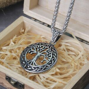 Viking Life Tree Celtic Style Never Fade Stainless Steel 5