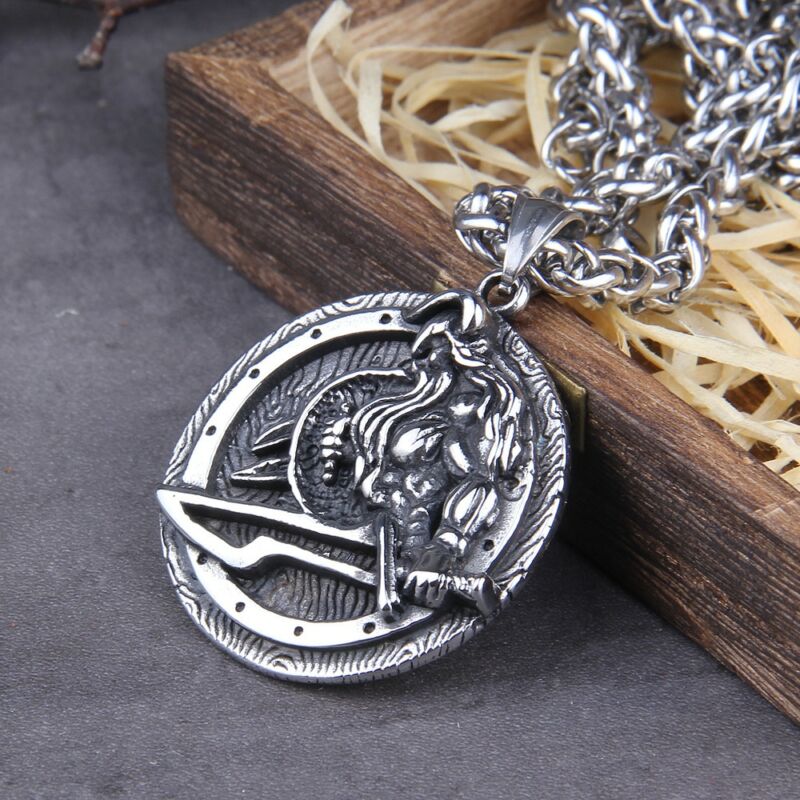 Viking Hammer Of Thor Mjolnir Statement Necklace Delicate Jewelry 1