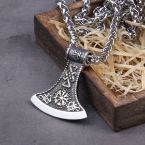 Thor's Axe Viking Pendant Necklace 1