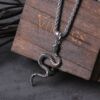 Witch Snake Necklace Serpent Pendant Amulet 1