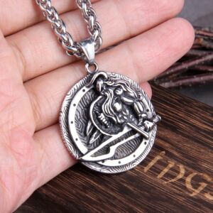 Viking Hammer Of Thor Mjolnir Statement Necklace Delicate Jewelry 2