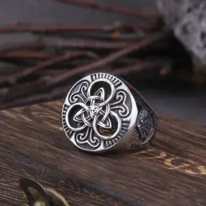 Vegvisir Statement Viking Ring Trinity 2